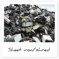 Ferrous Sheet Iron/Shred